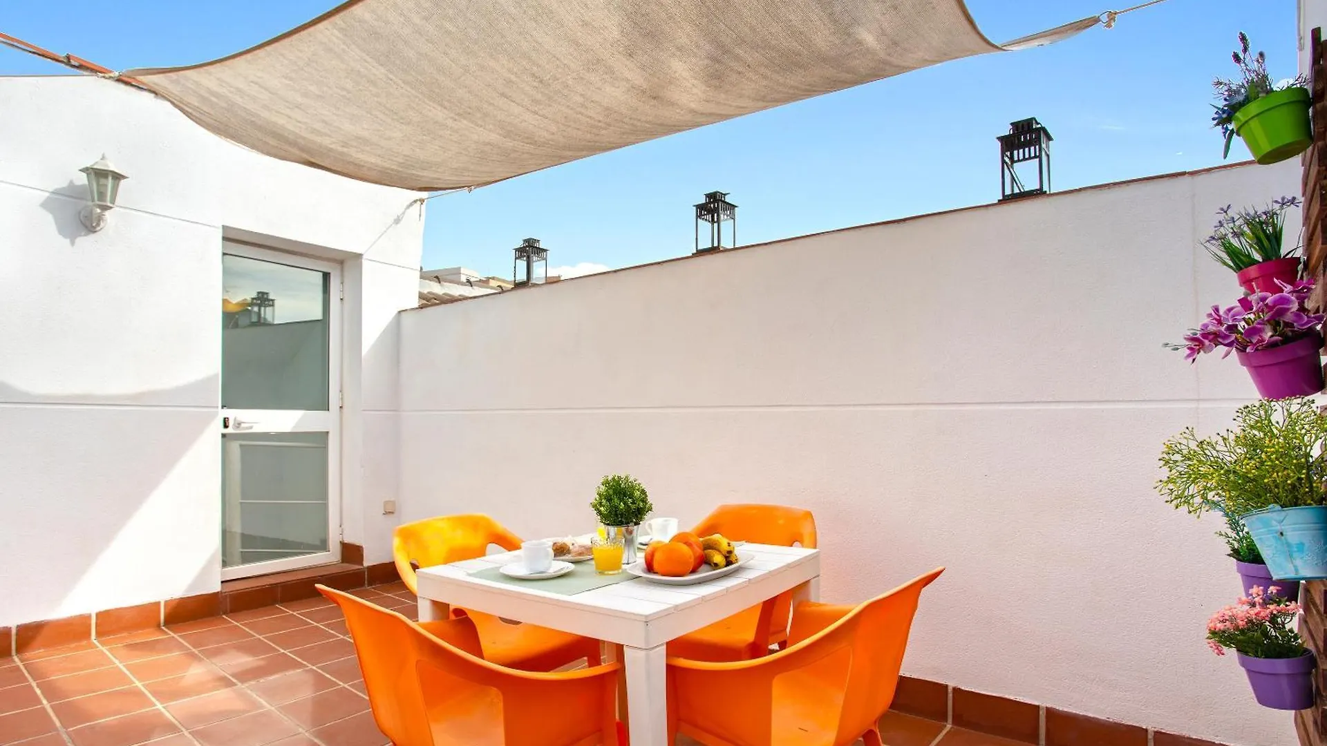 Sunstay Loft&Terrace Malaga City Center Apartment